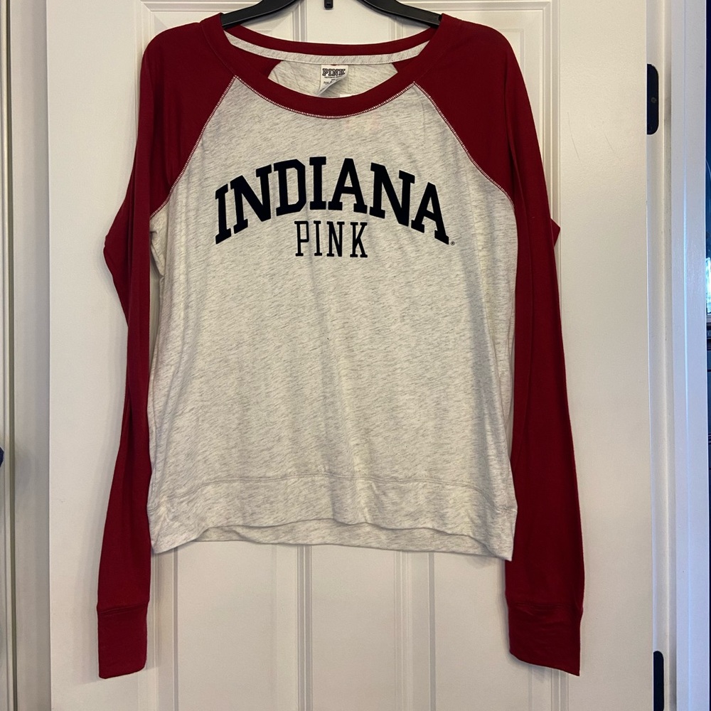 Indiana PINK long sleeve. Size large. NWT.